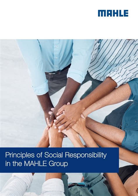 Principles Of Social Responsibility Mahle North America