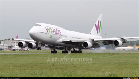 Ec Ksm Wamos Air Boeing 747 400 At Warsaw Frederic Chopin Photo