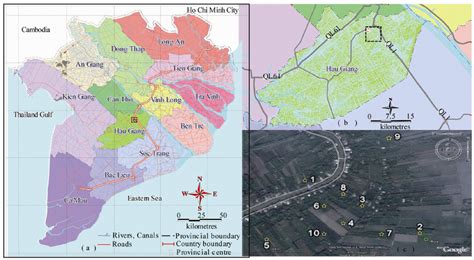 2 types of maps are attached in application: (a) Provincial Administrative Boundary Map of the Mekong ...