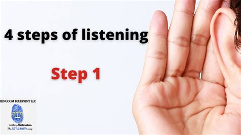4 Steps Of Listening Youtube