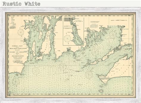 Martha S Vineyard Narragansett Bay Nautical Chart By Eldridge West Chop To Point Judith