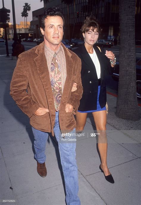 news photo actor sylvester stallone and girlfriend jennifer sylvester stallone sylvester