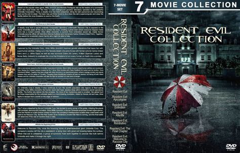 Resident Evil Collection 7 R1 Custom Dvd Cover Dvdcovercom