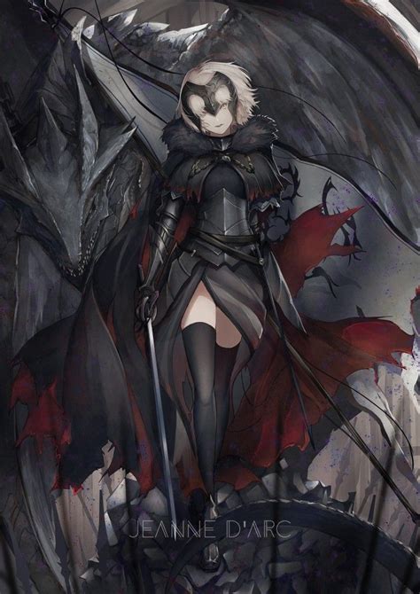 Jeanne Alter Fate Anime Series Fate Stay Night Anime Anime