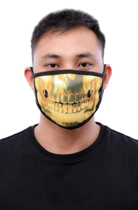 Hudson Gold Teeth Face Mask E7133266ss Karmaloop