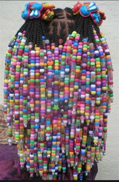 In this video we are giving you cuteness overload, with braids and beads hairstyles for little girls. beads in child hair | Braids with beads, Kids hairstyles ...