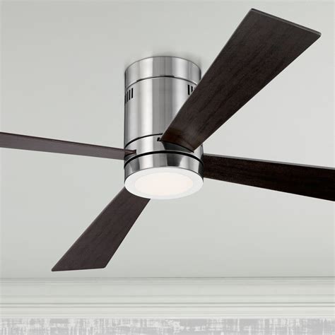 52 Casa Vieja Modern Hugger Ceiling Fan With Light Led Remote Flush