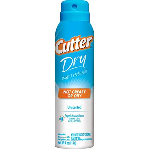 Cutter 4 oz. Dry Insect Repellent Aerosol Spray-HG-96058-2 - The Home Depot