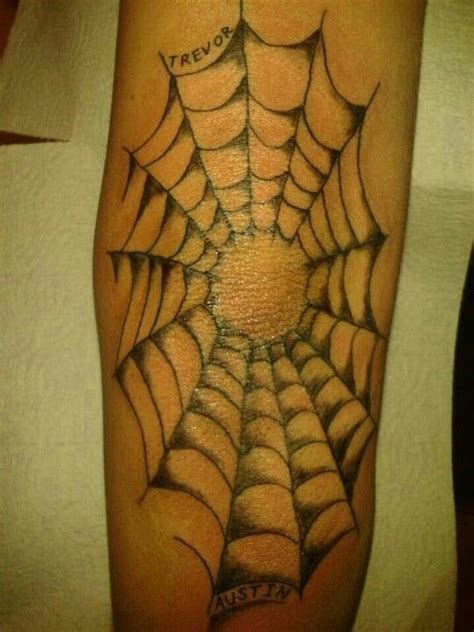 Elbow Spider Web Spider Web Tattoo Great Tattoos Body Mods Animal