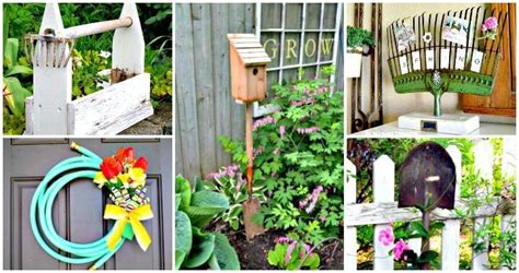 12 Diy Ideas To Repurpose Old Garden Tools Diy Crafts