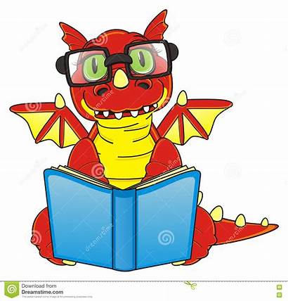 Dragon Draak Boek Een Glasses
