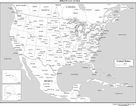 Printable Map Of The United States With Major Cities Printable Us Maps