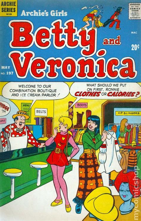 Archies Girls Betty And Veronica 1951 National Diamond