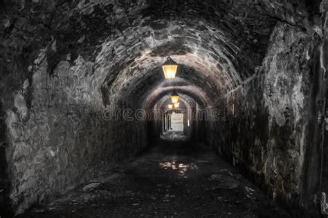 Tunnel In The Castle Of Coburg Bavaria Germany Stock Image Image Of