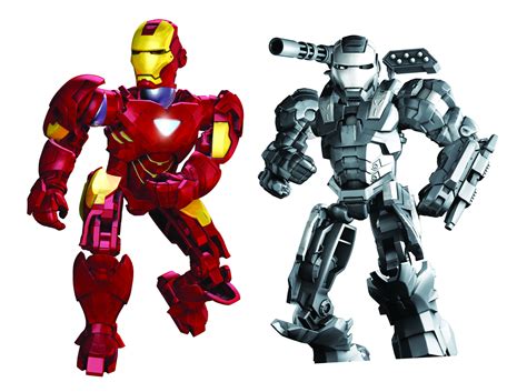 Jun101557 Mega Bloks Iron Man 2 Metalons Asst Previews World