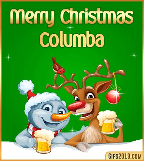 Merry Christmas Columba