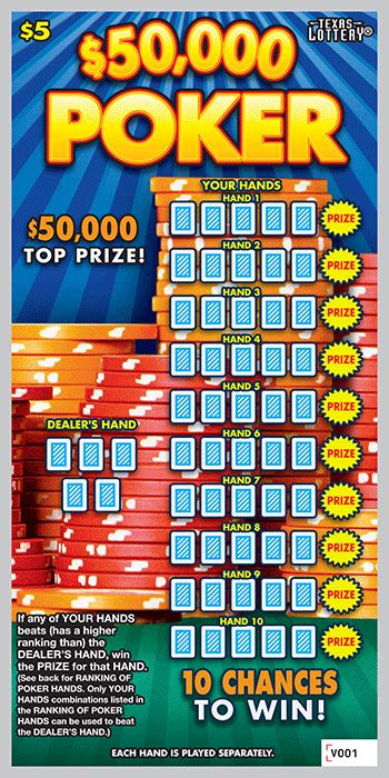 All poker lotto and all in prizes presented at a prize payout office cannot be processed until the next business day. Scratch Tickets Details