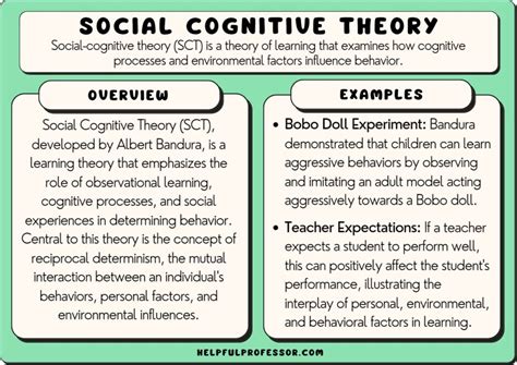 Social Cognitive Theory 10 Examples And Overview 2024