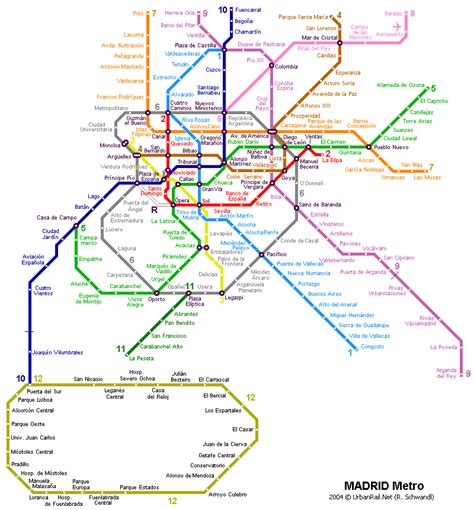 Mapa Del Metro De Madrid Para Descarga Mapa Detallado Para Imprimir