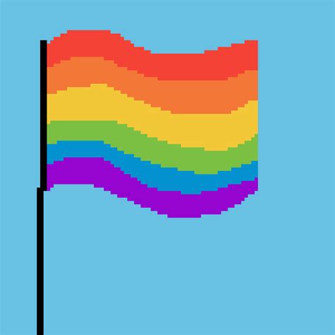 Inspirational designs, illustrations, and graphic elements from the world's best designers. Pixilart - Gay Pride Flag by NiviArtCuzYeah