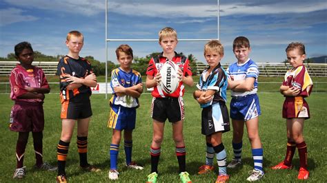 There are five organised football teams in the communities. Cairns juniors can't wait to smash into season 2015 ...