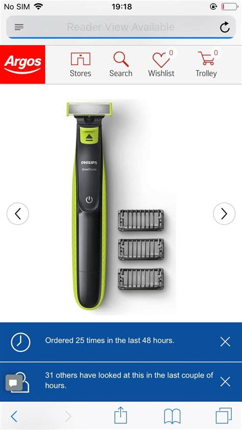 Philips Wet And Dry Oneblade Trim In De14 Staffordshire Für 1500 £ Zum Verkauf Shpock De