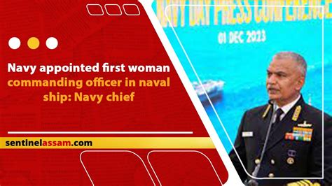 navy appointed first woman commanding officer in naval ship navy chief youtube