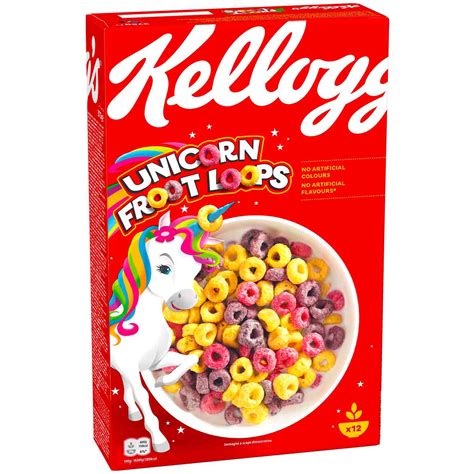 Kelloggs Unicorn Froot Loops 375g Online Kaufen Im World Of Sweets Shop