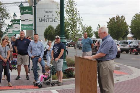 Manteno Christens The Square On Second Local News Daily