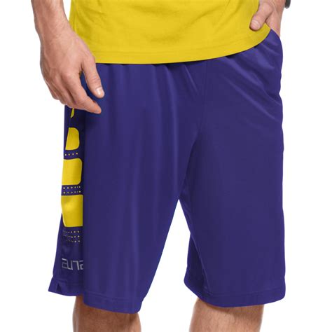 Nike Elite Stripe Basketball Shorts In Purple For Men Lyst