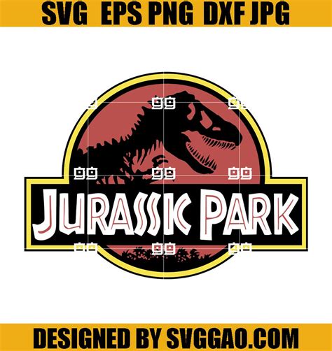 Jurassic Park Svg Jurassic World Svg Jurassic World Blank Logo Svg Ph