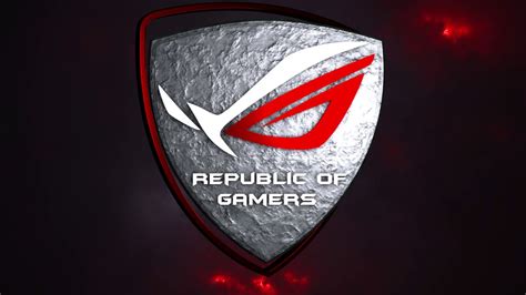 Asus Rog Logo Animation Youtube