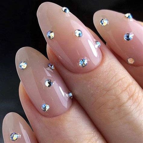 24 Diamond Nail Designs For Glamorous Manicure