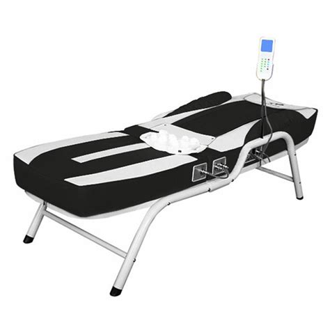 China Wholesale Electric Automatic Thermal Jade Massage Bed Full Body Infrared Spine Massage