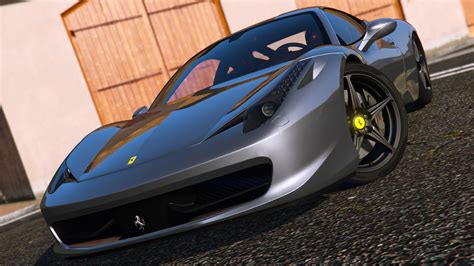 Ferrari 458 Italia Autovista Replace Tuning Template Gta 5 Mods