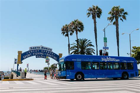 City Of Santa Monicas Big Blue Bus Rolled Out Its First Ever Battery