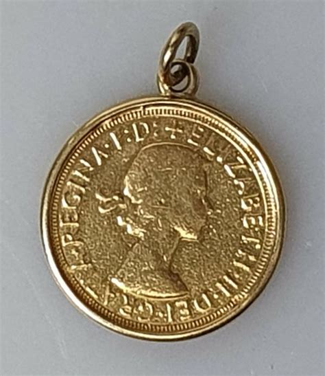 delgrey edle Metalle Münzen Münzanhänger 585 Gold mit Goldmünze