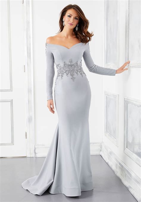 a fit and flare formal dress in the spring 2021 mgny collection from morilee mothers gowns