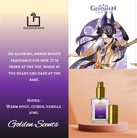 Golden Scents Genshin Impact Perfume Collection Part Four Lazada Ph