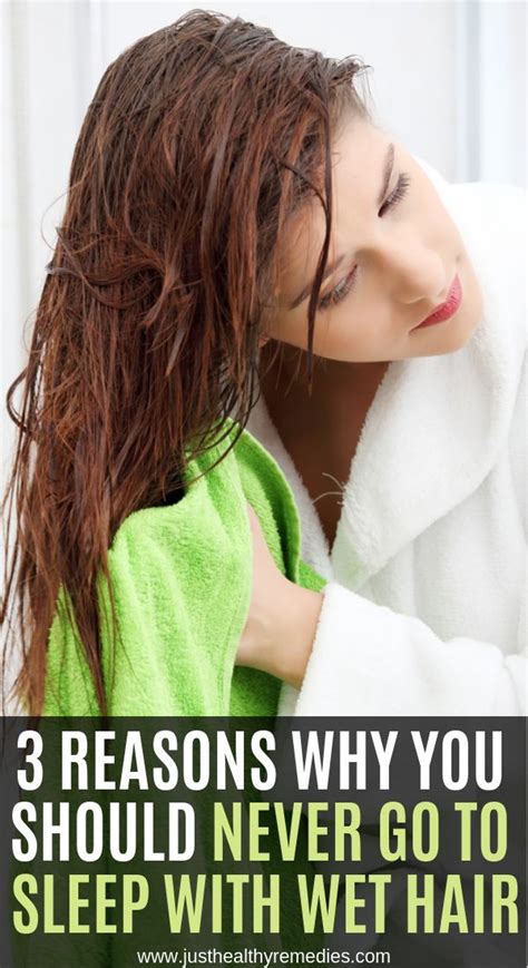 3 Reasons Why You Should Never Go To Sleep With Wet Hair Sleeping