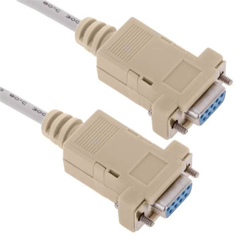Cable Serie Null Modem 18m Db9 Hh Cablematic