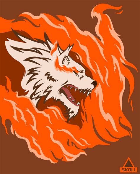 Wolf Flames By Emanuelskoll On Deviantart