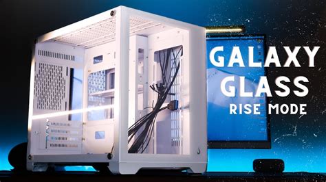 Review Novo Galaxy Glass Mini Rise Mode Gabinete Novo Do Pc Do Nosso