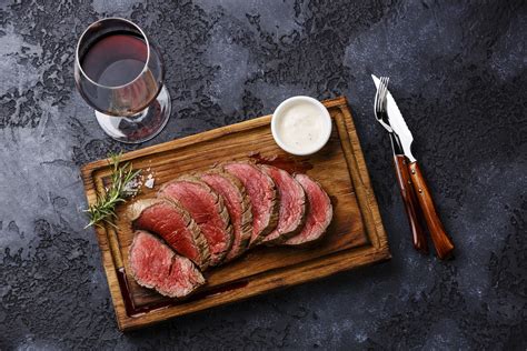 The especially tender meat can be prepared in a number of ways. Red Wine Sauce for Beef Tenderloin
