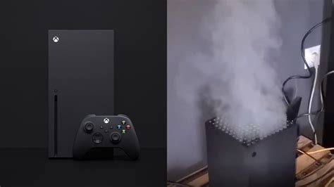 Viral Videos Show Xbox Series X Emitting Smoke Possibly Fake Pure Xbox