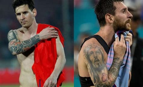 Messi Right Hand Tattoo Lionel Messi S Tattoos Explained What Do They Mean Whereabouts On His