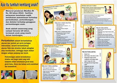 Leaflet Tumbuh Kembang Anak Rs Bhayangkara Denpasar