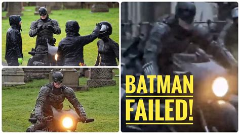 Batman Falls Off Batcycle Super Dc Fail Youtube