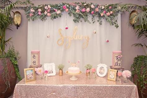 Pink balloon installation cheese & cracker spread shimmering rose gold. rose gold boho party - Google Search | Bohemian birthday ...
