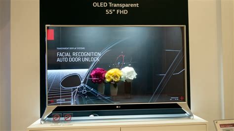 Lg Shows Off Translucent Tvs Speaker Infused Vibrating Displays At Ces
